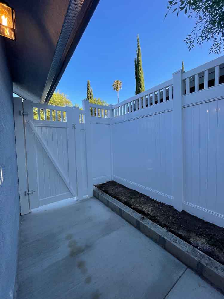 complition fancing RELA Remodeling ADU Garage Conversion Contractor Project in Winnetka