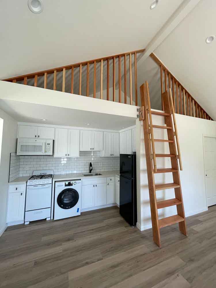 inside adu RELA Remodeling ADU Garage Conversion Contractor Project in Winnetka